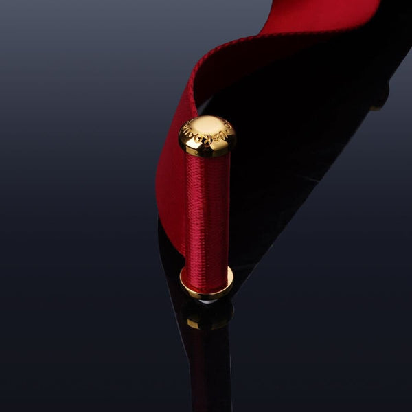 Set de Contraintes Rouge Noeud Sangle en polyester et Velours Pièces métalliques en Alliage de zinc