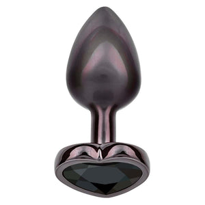 BM Sélection - Analplug Herz Schwarz