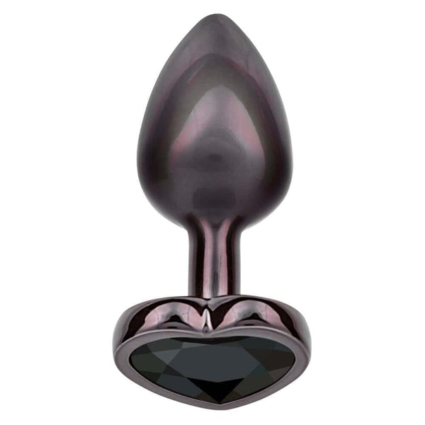 BM Sélection - Analplug Herz Schwarz