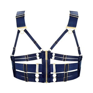 BORDELLE Signature - Navy Bustier Bra