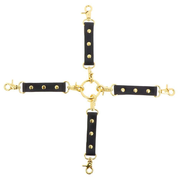 Hogtie en Simili cuir Finitions Dorées en Métal sans nickel