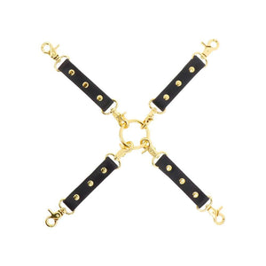 Hogtie en Simili cuir Finitions Dorées en Métal sans nickel