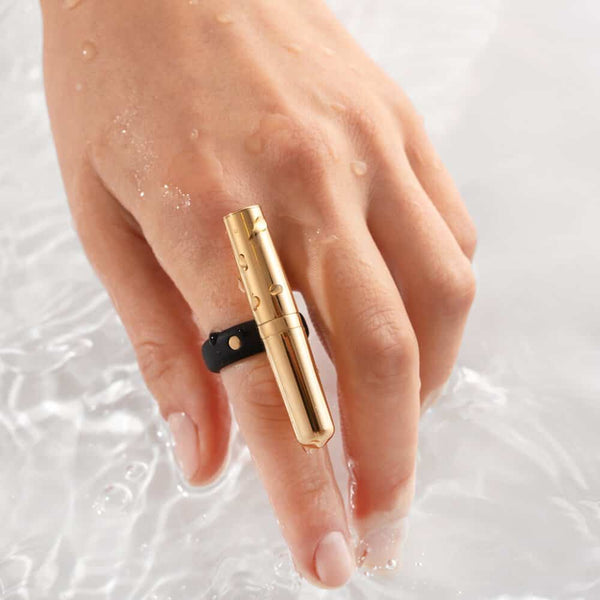 CRAVE - Vibrationsring 24kt Gold