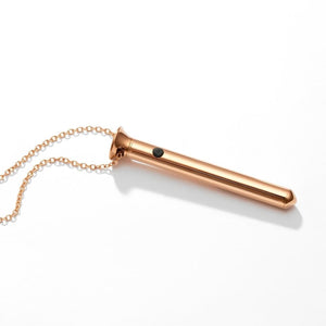 CRAVE - Vesper Mini Rose Gold Vibrating Necklace