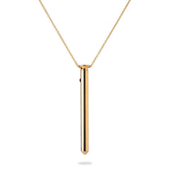 CRAVE - Halskette mit Vesper 2 Vibrator, 24 Karat Gold