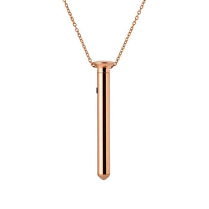 CRAVE - Vesper Mini Rose Gold Vibrating Necklace