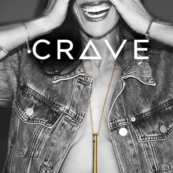 CRAVE - Vibrationsmassage-Halskette Vesper 2 Roségold