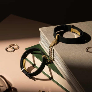 CRAVE - ID Bracelets Menottes Or 24kt