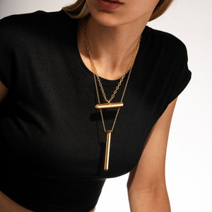 CRAVE - Vesper Mini Rose Gold Vibrating Necklace