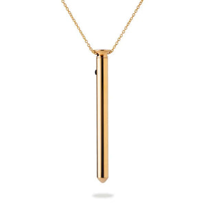 CRAVE - Halskette mit Vesper 2 Vibrator, 24 Karat Gold