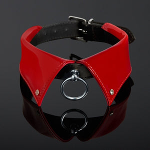 HOUSE of SXN - Rotes Sklavenhalsband