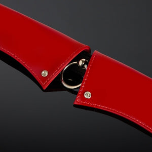 HOUSE of SXN - Rotes Sklavenhalsband