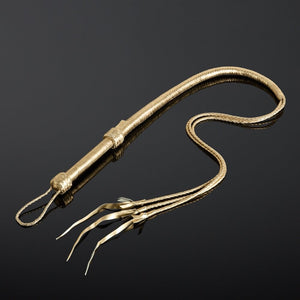 HOUSE of SXN - Fouet Aureum Cuir Or