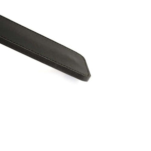 Détail du Côté du Packshot d'un Paddle en Cuir Marron