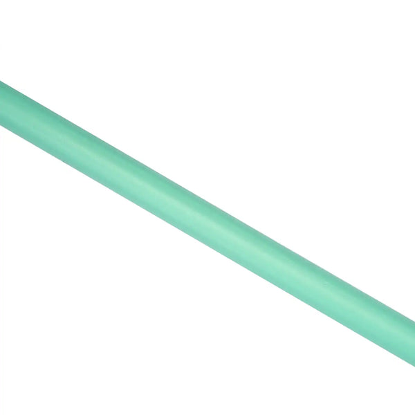 Barre d’écartement Fairy BDSM LIEBE SEELE avec revêtement vert d’eau et mousquetons métalliques dorés, accessoire haut de gamme proposé par Brigade Mondaine, sur fond blanc.