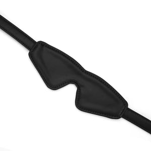 Packshot Masque Yeux Bandeau Blindfold en Organosilicone Noir