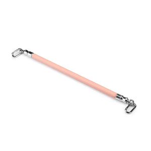 Barre d'écartement de 50 cm en Cuir vegan Organosilicon PU avec clips à dégagement rapide argenté