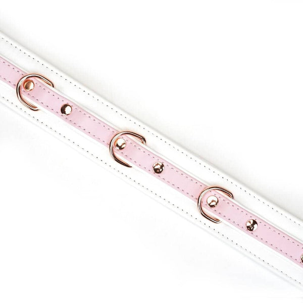 Packshot sur fond blanc du Collier et Laisse Fairy Rose de Liebe Seele.