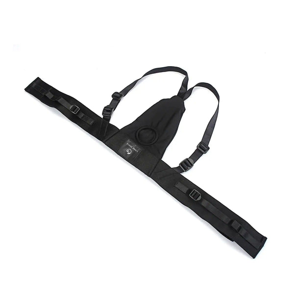 LIEBE SEELE - WINE RED Harness Strap-On with Dildo
