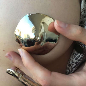 Nippies Bronze Doré à l’or fin fait à la main