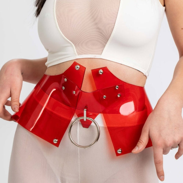 PERLENSAU - Corset Millenium Rouge