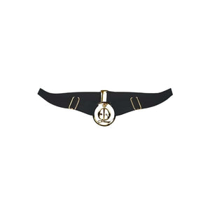 Packshot du Devant du Choker couleur Noir
