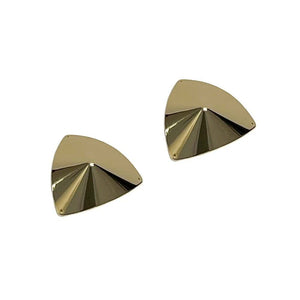 Packshot de 3/4 de Cache-Tétons Triangulaires Or