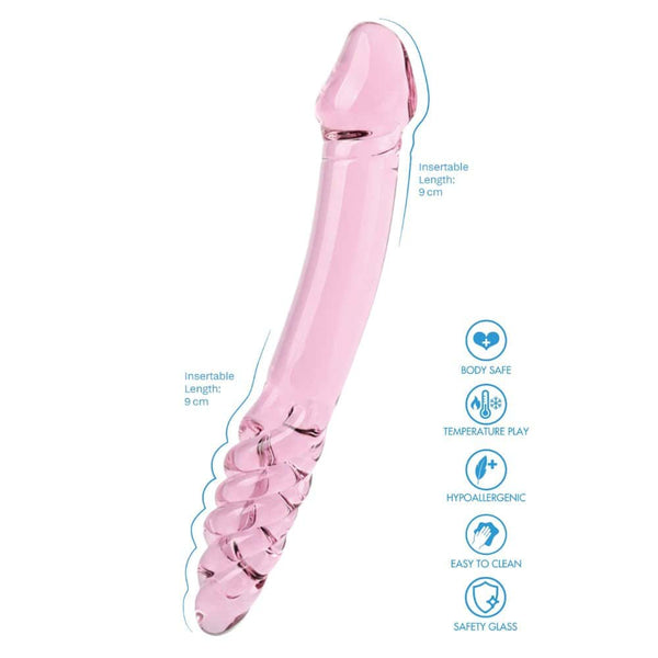 BM Sélection – Doppel-Dildo mit Strasssteinen