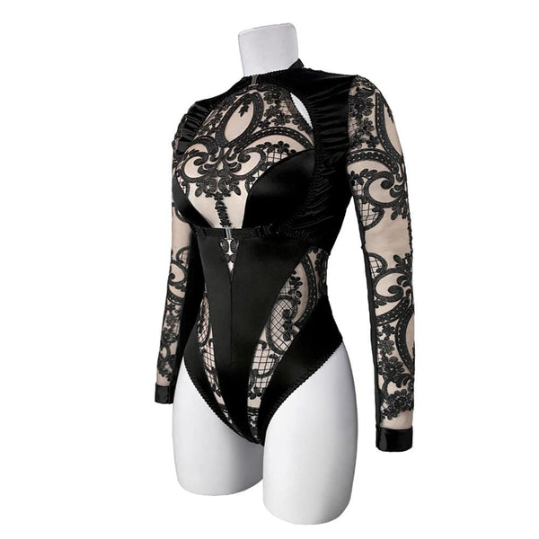 BLACK VOID - Oh My Goth Bodysuit