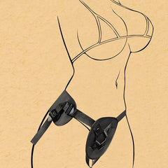 LIEBE SEELE - Vegan Fetish Strap-On Harness