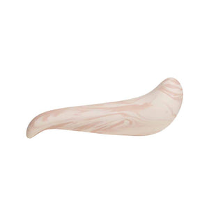 Sextoy en porcelaine céramique Hypoallergénique polie Rose pour stimuler les zones érogènes A et G