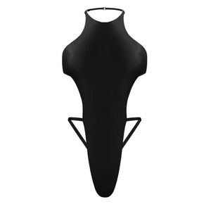 Packshot Body Lana Ouvert dans le Dos Biflex Ultra-Extensible Noir