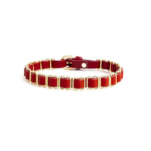 Choker JOS signé Anoeses, ras-du-cou en cuir pleine fleur noir avec boucles métalliques décoratives et fermeture ajustable – accessoire artisanal de style minimaliste et fétiche.