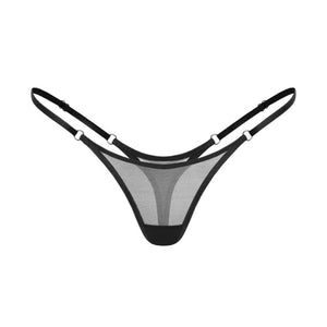 String en maille transparente ultra-extensible