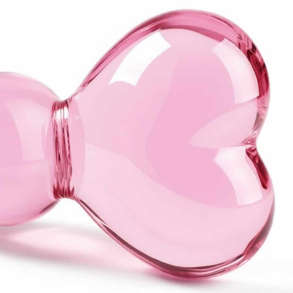 BM Sélection - Dildo Cœur Verre Borosilicate