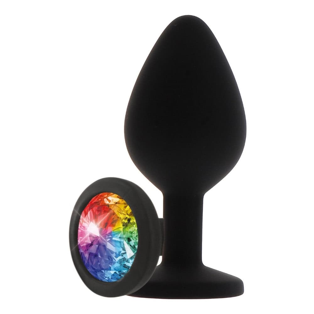 BM Sélection - Regenbogen-Silikon-Plug