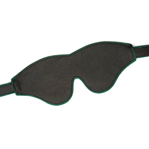 Packshot Interieur Bandeau Yeux Cuir Vert