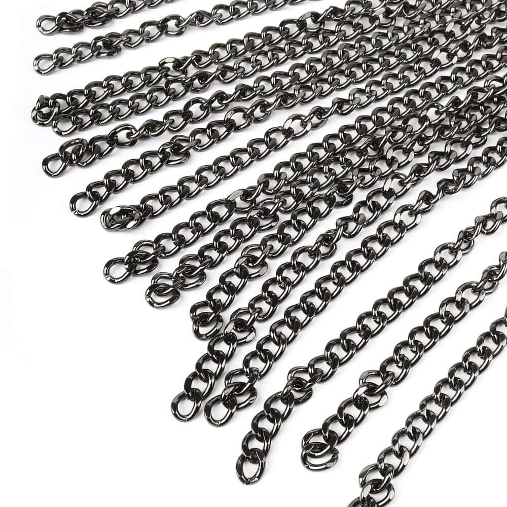 BM Sélection - Fouet en cuir véritable à chaînes