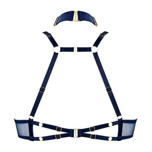 BORDELLE Signature - Soutien-gorge Ouvert Navy