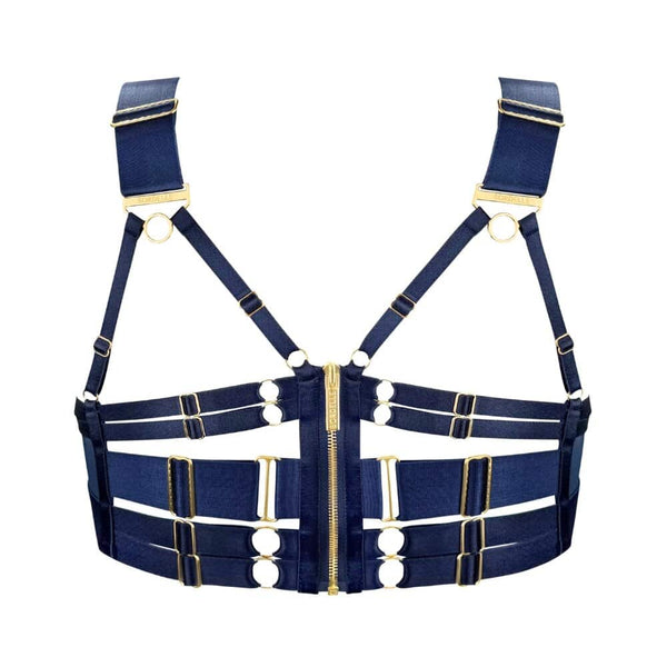 BORDELLE Signature - Navy Bustier Bra