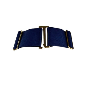 BORDELLE Signature - Halskette Großer Ring Navy