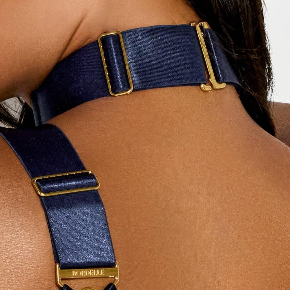 BORDELLE Signature - Collier Large Anneau Navy