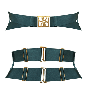 BORDELLE SS24 Vero - ACCESSORIES Ceinture vert Eden
