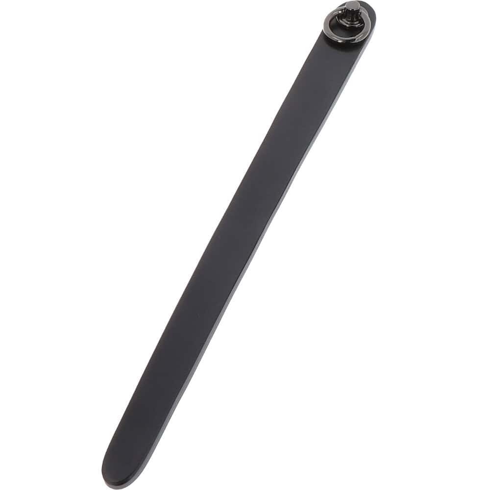 Règle flexible Simple et raffiné en cuir noir véritable