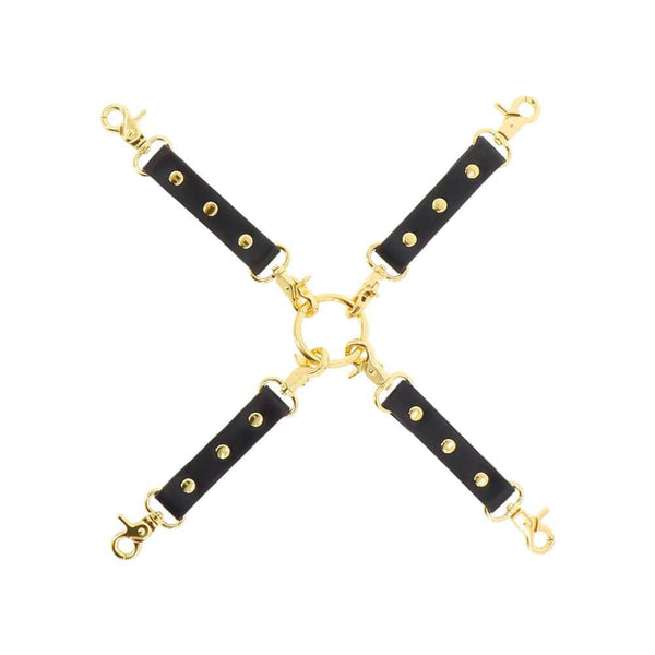Hogtie en Simili cuir Finitions Dorées en Métal sans nickel