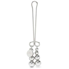 Pince pour Clitoris à traction en métal sans nickel argenté