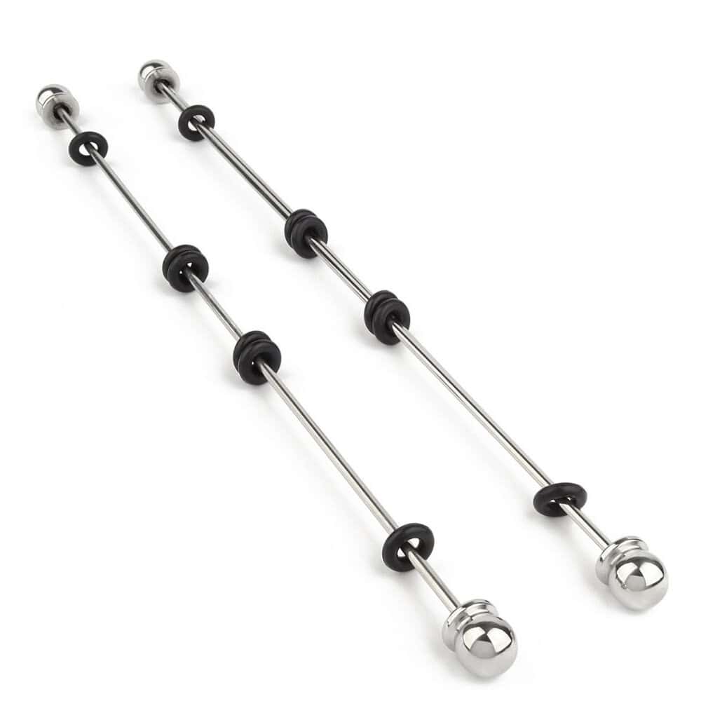 Tiges à tétons acier inoxydable surface lisse et polie pression réglable facile à nettoyer et stériliser