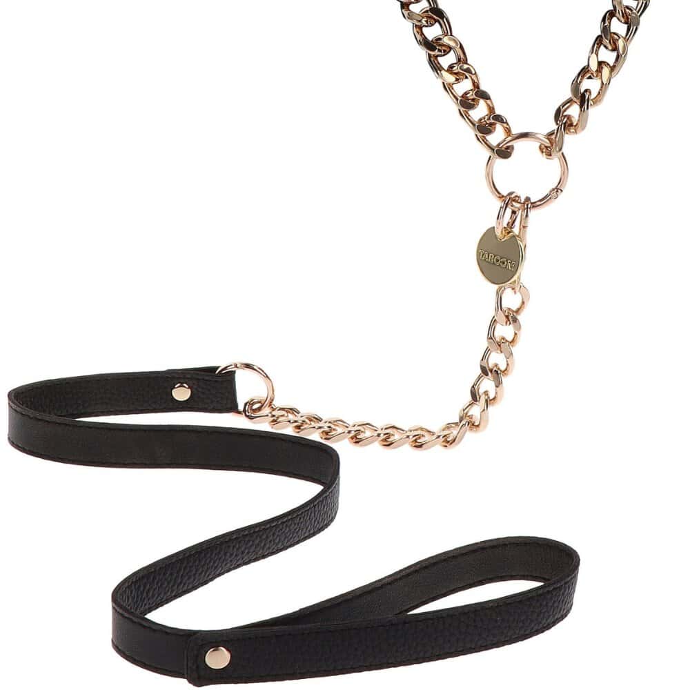BM Sélection - BDSM-Halsband & Leine DONA