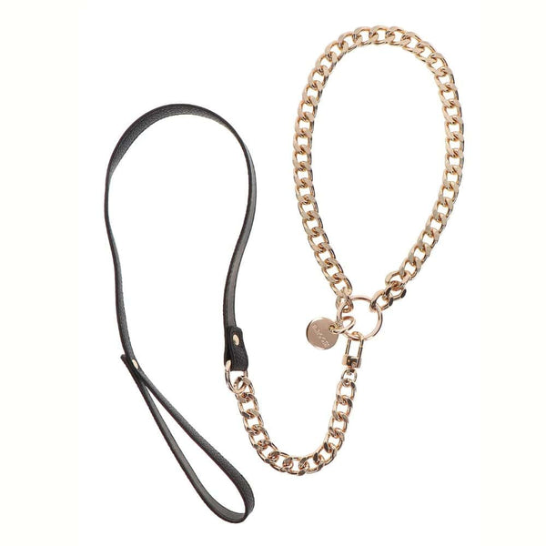 BM Sélection - BDSM-Halsband & Leine DONA