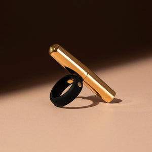 CRAVE - Vibrationsring 24kt Gold